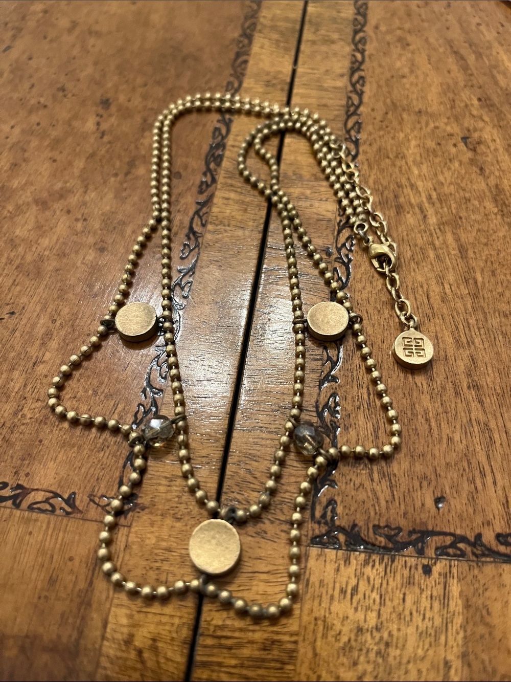 Vintage givenchy costume necklace